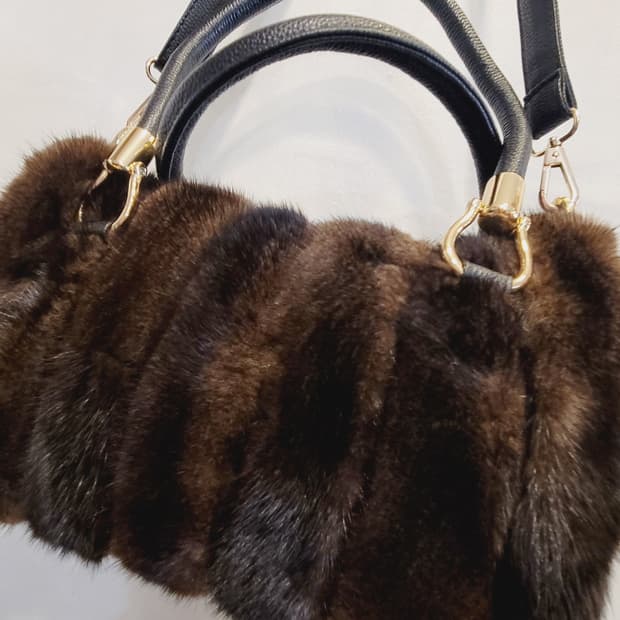 유로 밍크 가죽 스피디