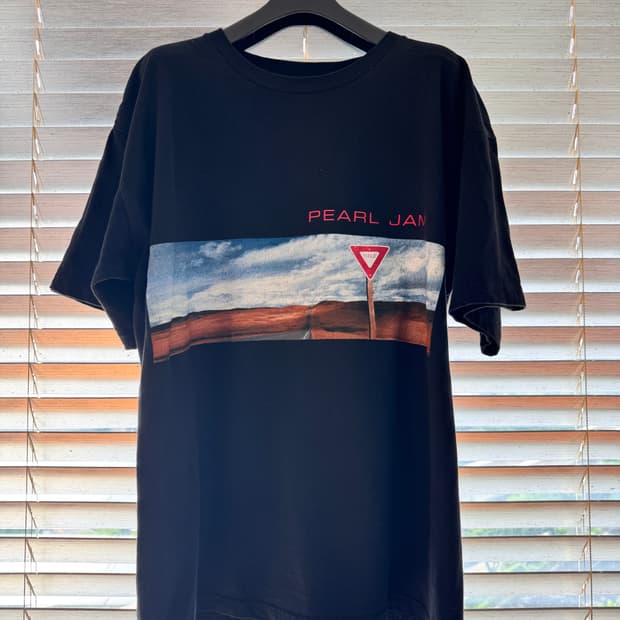 [XL] 90s 펄잼 Pearl Jam Yield 빈티지 밴드티