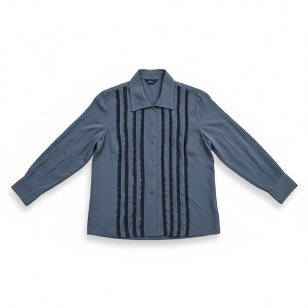 RITSUKO SHIRAHAMA 셔츠 블루 레이스