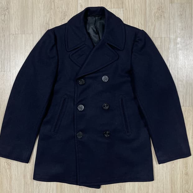 95~100) 70's 미군 멜톤울 피코트(민트급)RRL&LVC&폴로