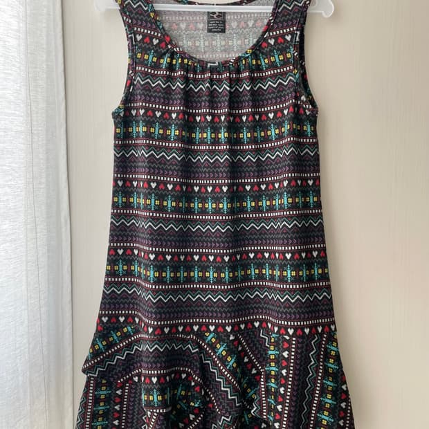 빈티지 원피스 히피 원피스 / 모리걸 히피