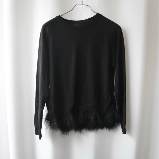 Simone rocha fur knit