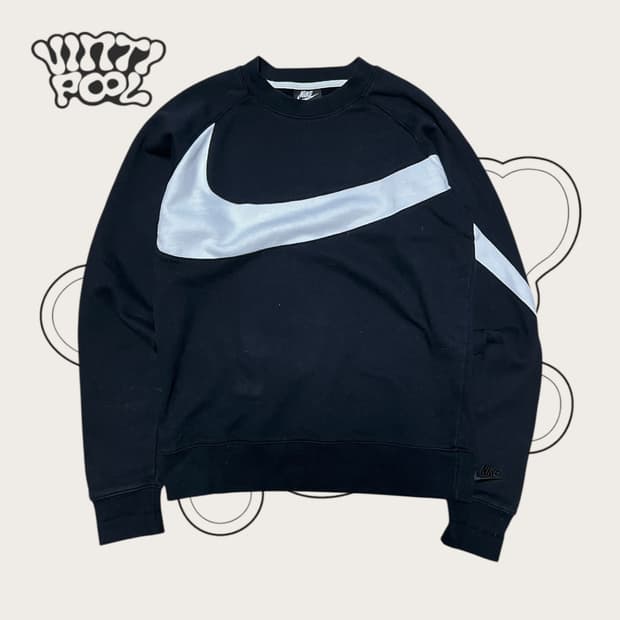 나이키 빅스우시 맨투맨 S 블랙