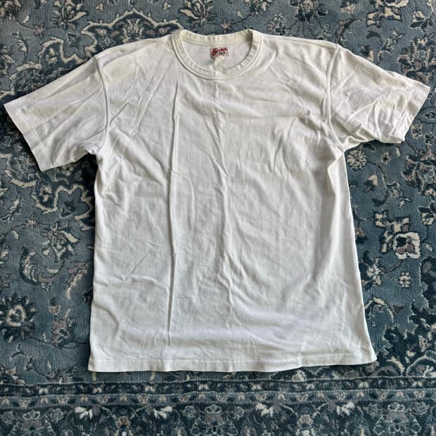 브론슨 르프휠 흰색 XXXL 반팔