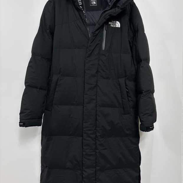 노스페이스 벤치 롱 다운패딩 블랙 L