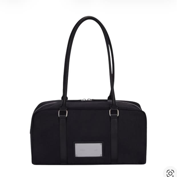 마뗑킴 스포티 토트백 블랙