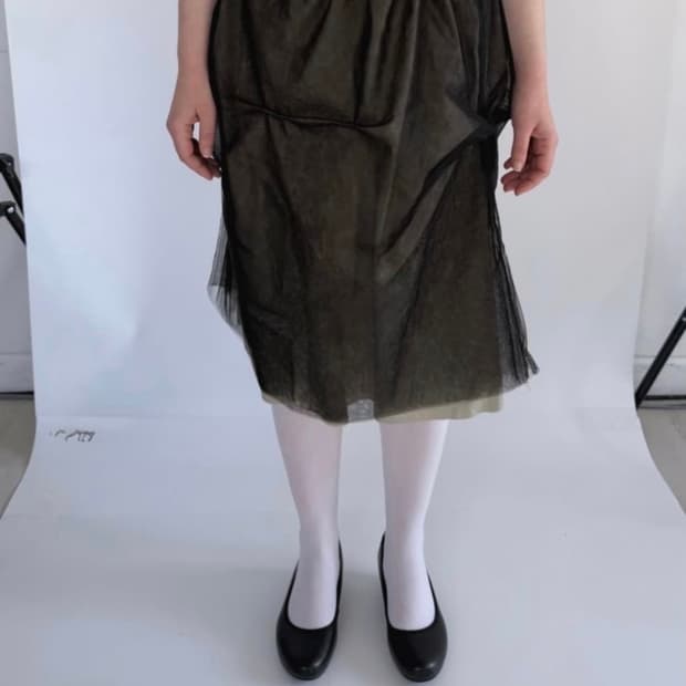 애옹쓰 25FW 샤샤 미디스커트