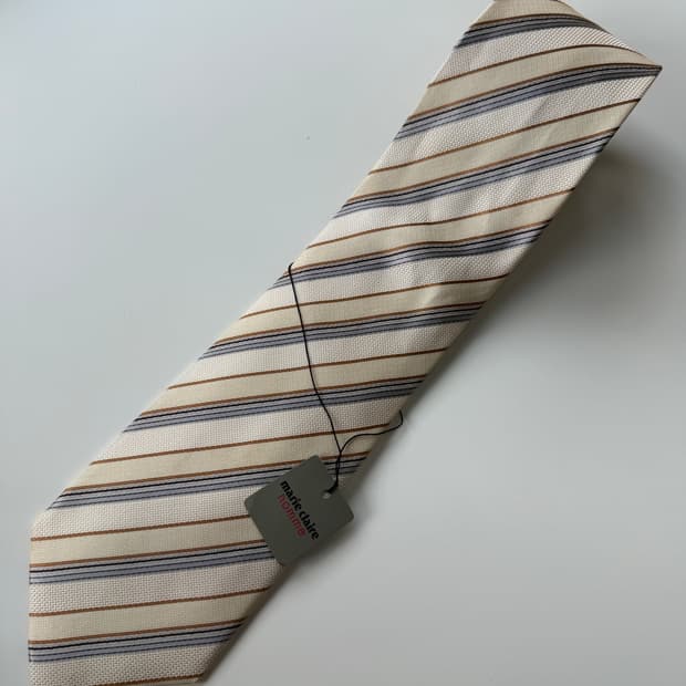 마리끌레르(MARIE CLAIRE) 실크 넥타이 8.7cm