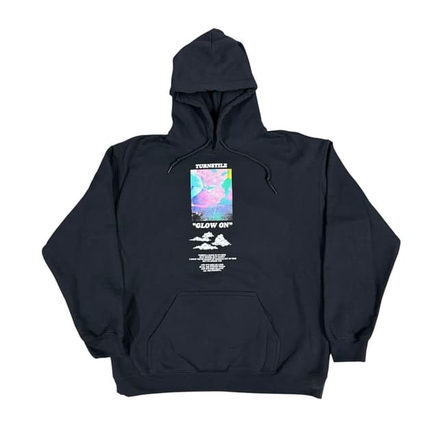 2021 Turnstile Glow On 턴스타일 후드 티셔츠
