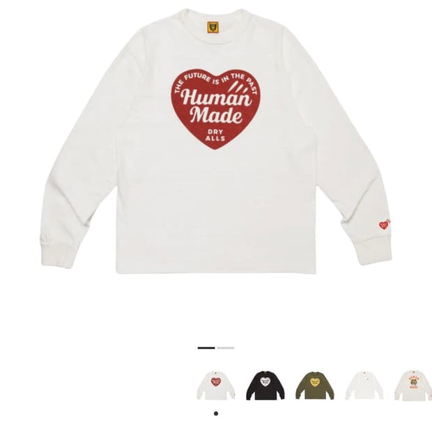 휴먼메이드 롱슬리브 L