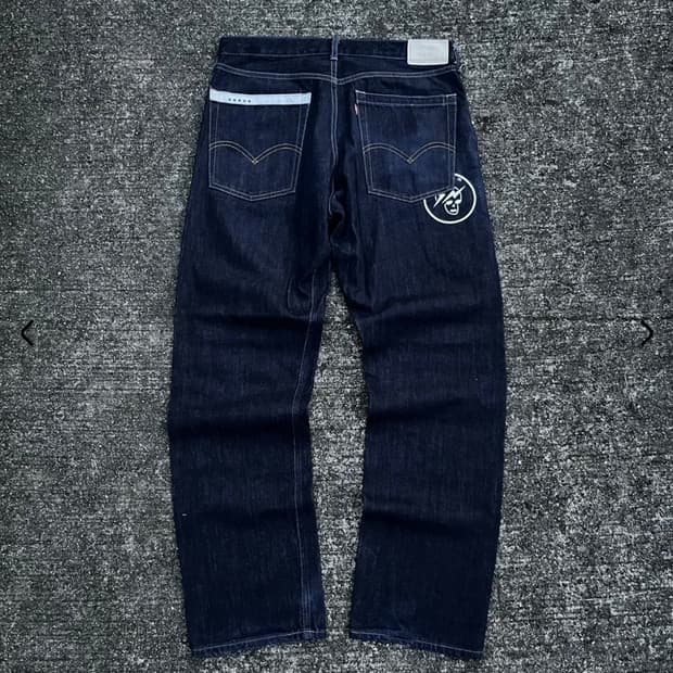 2010 리바이스 페놈 프라그먼트 505-0207 데님팬츠