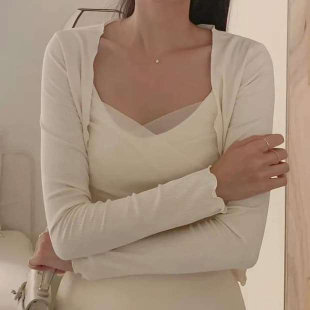르보나시+가디건 set