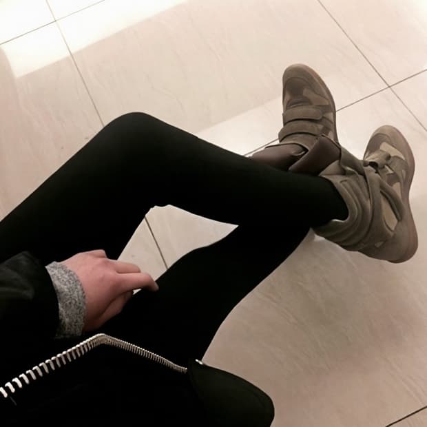 이자벨마랑맛 하이탑스니커즈