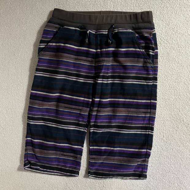 빈티지 코지 빠삐용st 패턴 팬츠