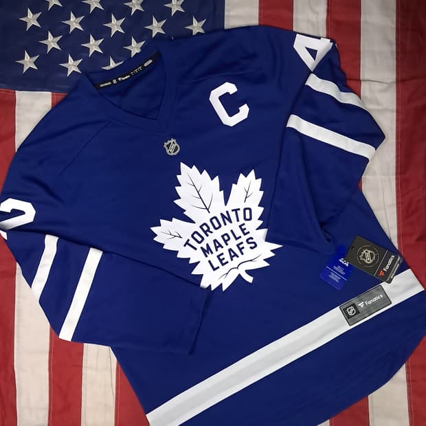 택새제품 오리지날 NHL X 파나틱스  하키져지