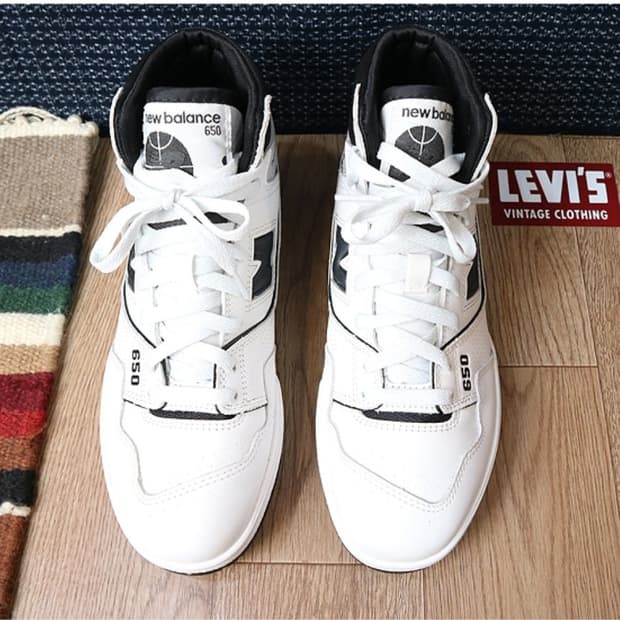 일본판 new balance 뉴발란스 650 하이탑 농구화  270