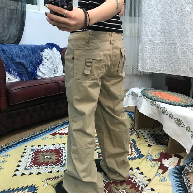 뱅뱅 빈티지 코튼팬츠 