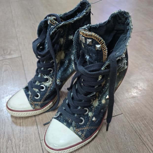 Ash high heel sneakers 