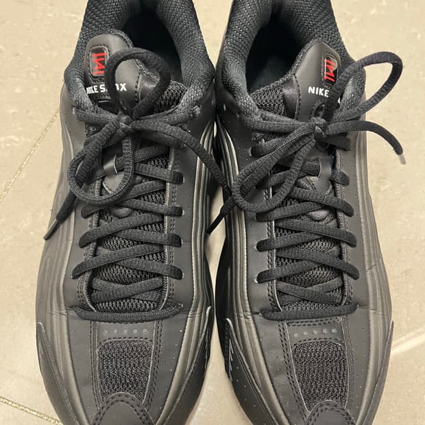 샥스 R4 M - 블랙:블랙:브라이트 크림슨:블랙 / 270