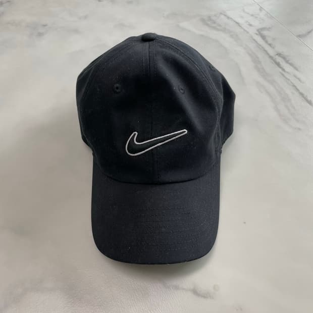 나이키 블랙 볼캡 모자 M|L