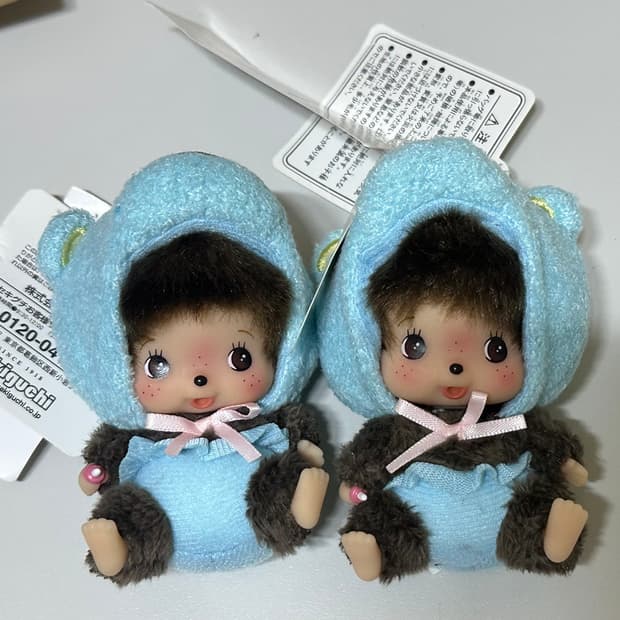 몬치치 베비치치 애니멀 키링 인형
