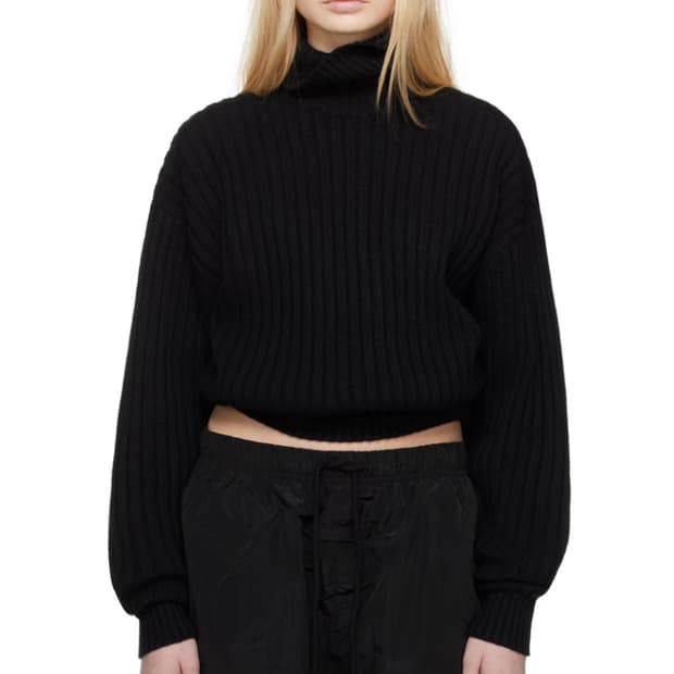 피어오브갓 에센셜 우먼즈 터틀넥 Jet Black