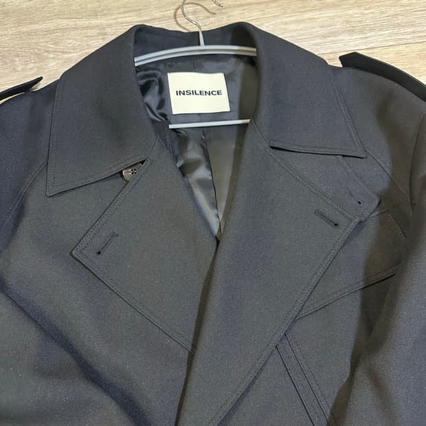 깡스타일리스트 인사일런스 트렌치 코트