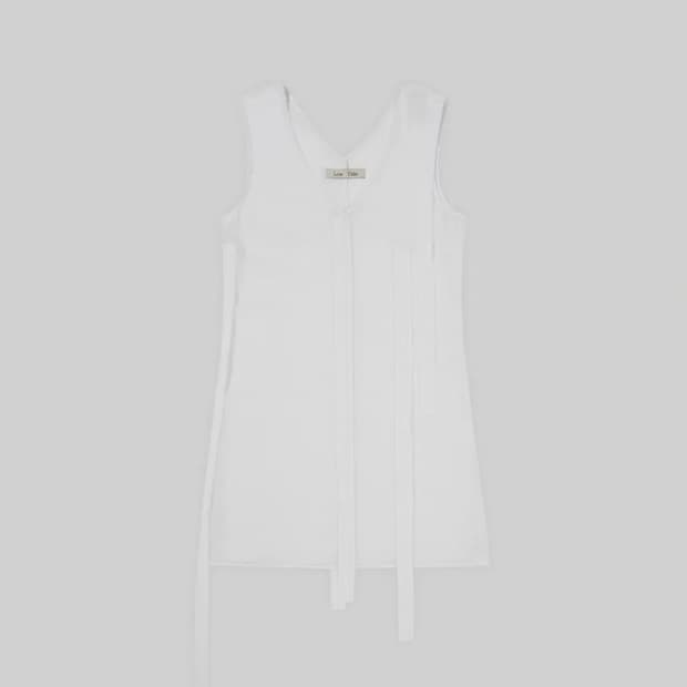 로우타이드 SHEER LAYERED DRESS