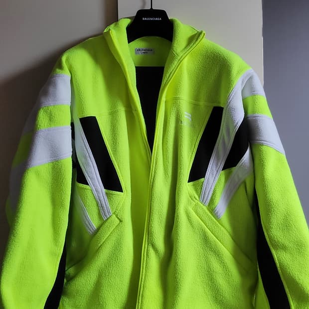 발렌시아가 플리스자켓 집업 후리스