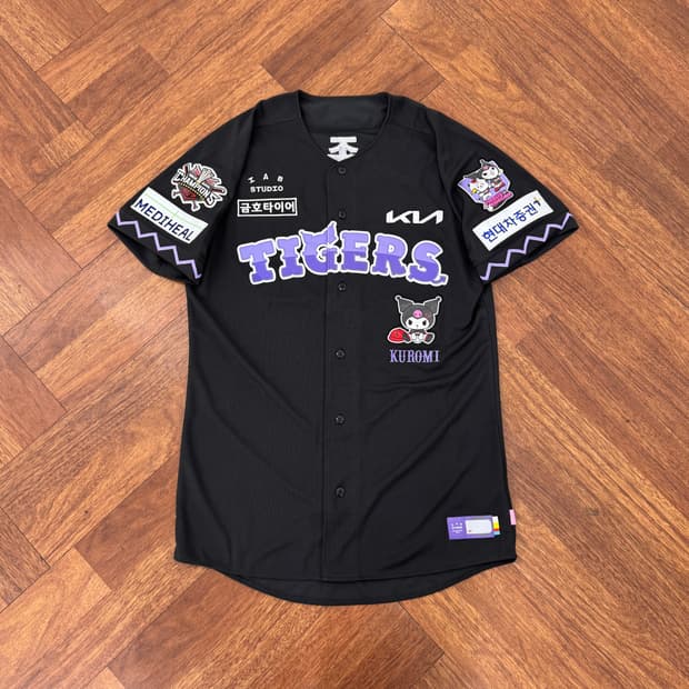 110 아이앱 기아타이거즈 x 쿠로미 어센틱 콜라보 유니폼(홍종표)