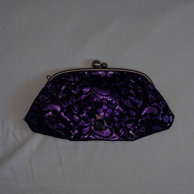 Anna sui flower pattern clutch bag이염