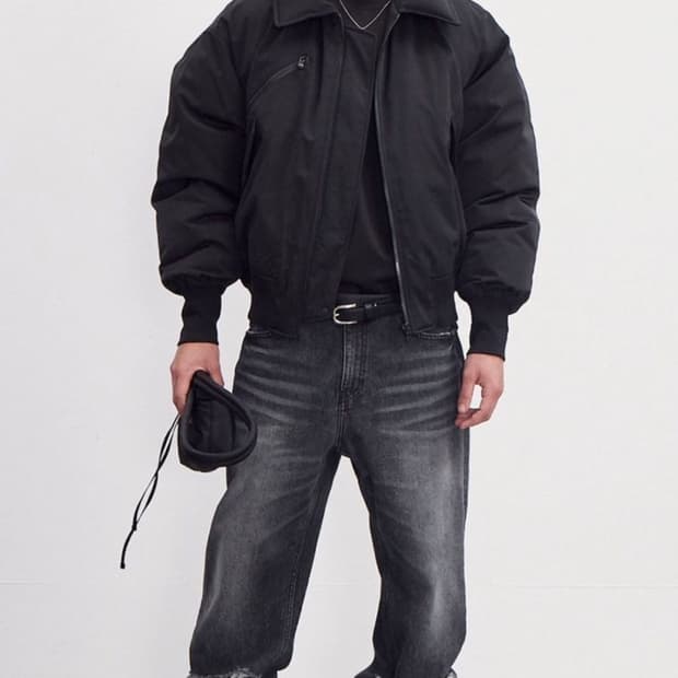 렉토 / 포코노 패딩 퀼티드 다운 (블랙) / M