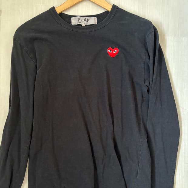 꼼데가르송 롱슬리브 L