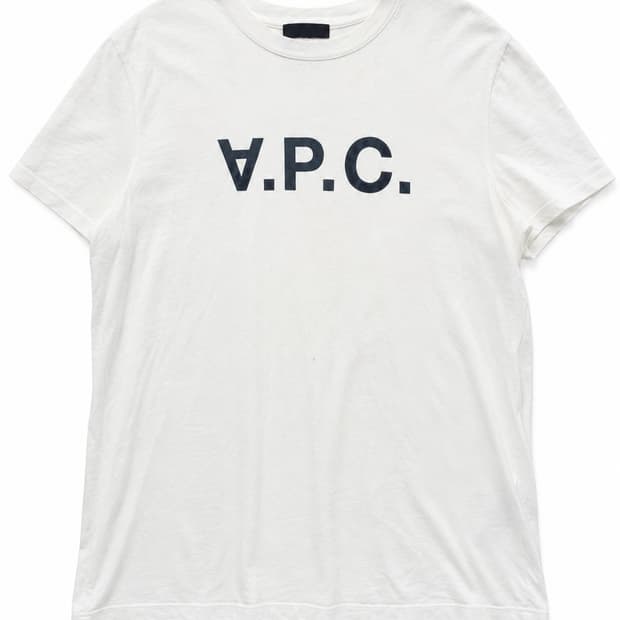 A.P.C. 반팔티 화이트 L