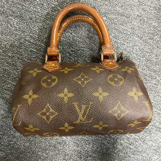 루이비통 모노그램 나노 스피디(체인&감정서 포함)