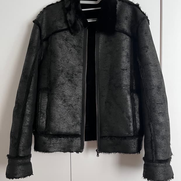 JPN 빈티지 리버시블 무스탕 아야즈 ayadz