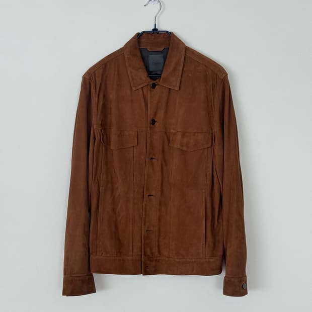 띠어리 양가죽 스웨이드 자켓