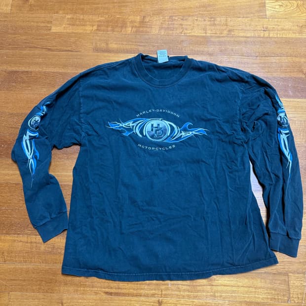 빈티지 할리데이비슨 롱슬리브