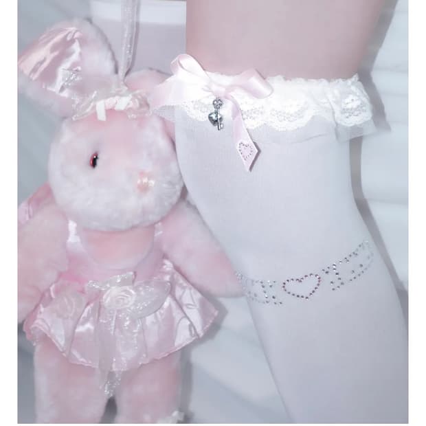 엔젤가터 creamy leg garter ring 크리미 레그 가터 링