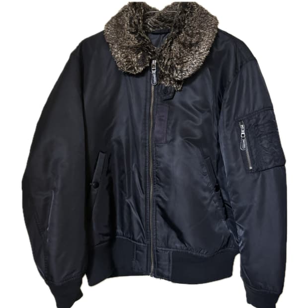 빈티지 무드 퍼카라 MA-1 점퍼