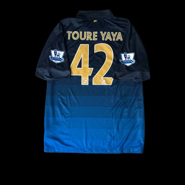 나이키 14 15 맨시티 맨체스터 시티 어웨이 야야 투레 유니폼 