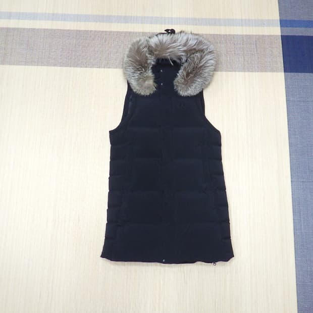 (100) 코오롱스포츠 여성 폭스 구스다운 패딩 베스트