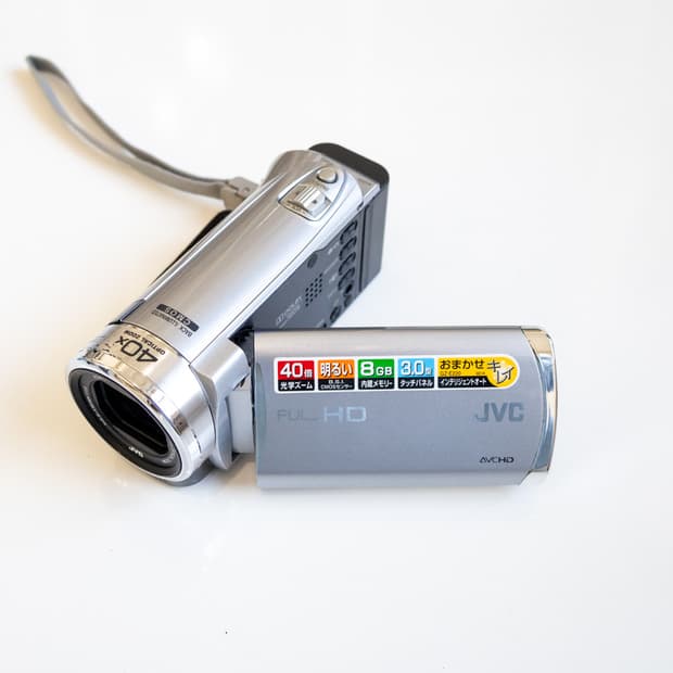 JVC GZ-E220-S / 빈티지 디지털 캠코더