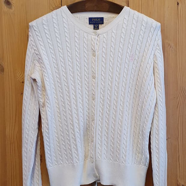 55.폴로 케이블 가디건
