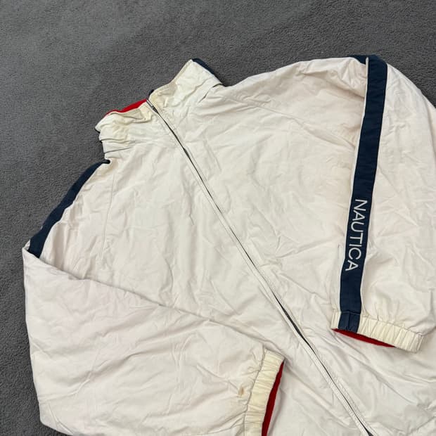 [정품/XL] 노티카 올드스쿨 리버시블 플리스 자켓