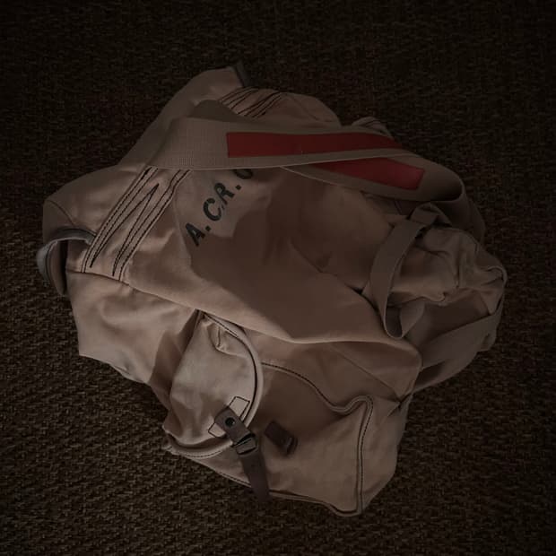 ACRO 군용 백팩 베이지