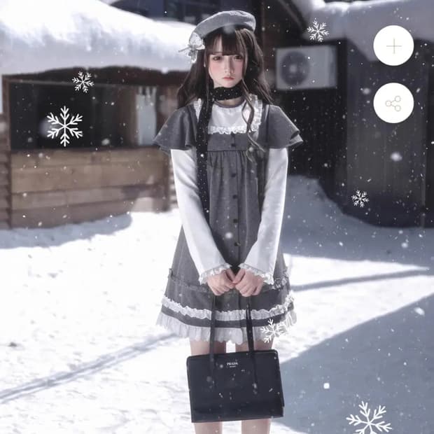 munusmachina 일브 일본 도킹 도트 원피스 양지뢰 갸루 빈티지