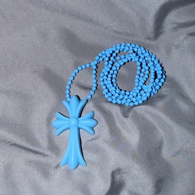 크롬하츠 20주년 실리크롬 목걸이