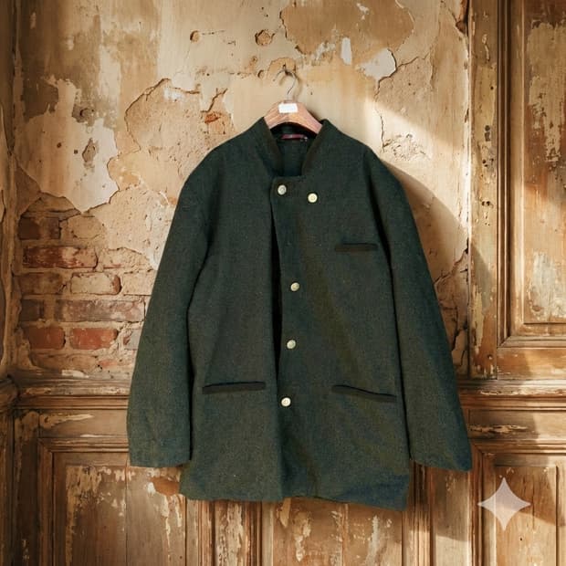 티롤라언 울 자켓