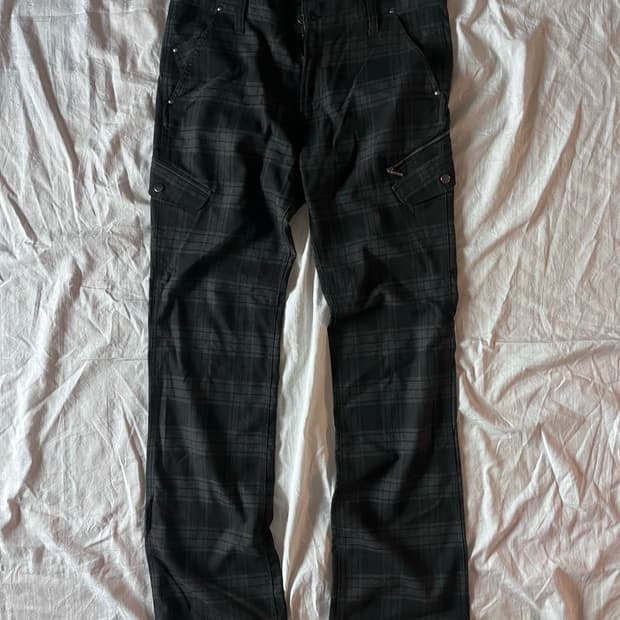 Semantic Design Archive Plaid Cargo Pant